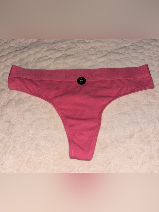 La Vie En Rose Other - New Pink Cotton Thong from La vie en rose